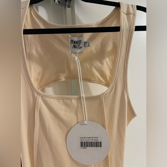 Alya Midi Dress Cream | NWT | Princess Polly - Picture 8 of 11